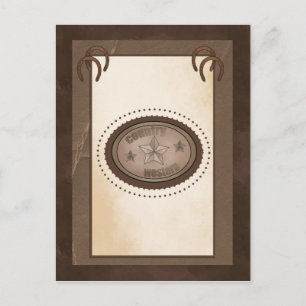 Cartão Postal Cartão-postal Ocidental de País Personalizado