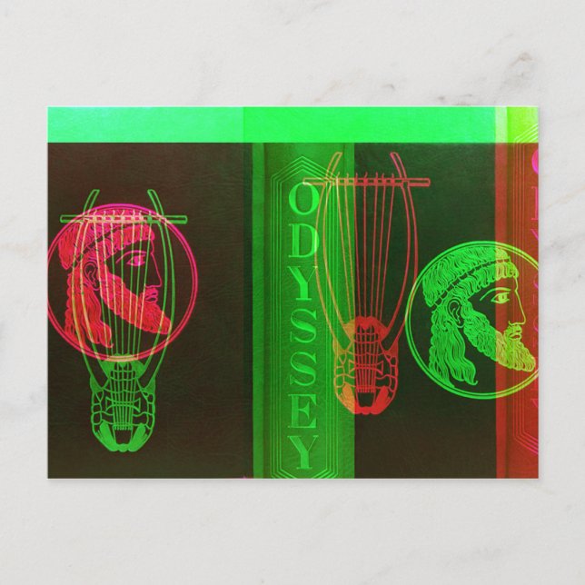 Cartão Postal Cartão-postal Odyssey Holgaart de Homer (Frente)