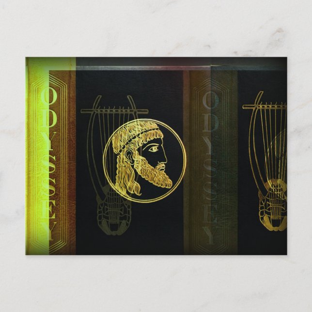 Cartão Postal Cartão-postal Odyssey Holgaart de Homer (Frente)