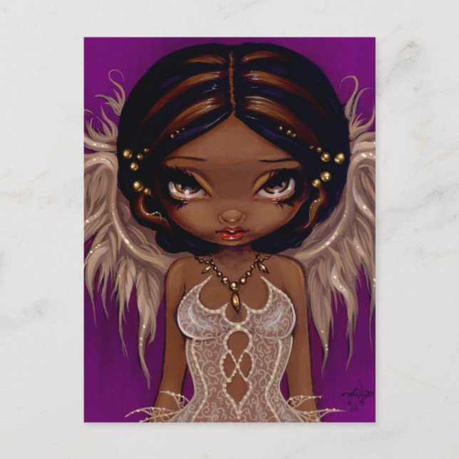 Cartão Postal Cartão-postal "Olhos Adoráveis" (Frente)