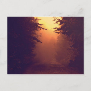 Cartão Postal Cartão-postal One Foggy Morning