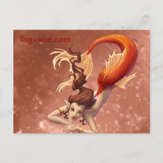Cartão Postal Cartão-postal Orange Nix