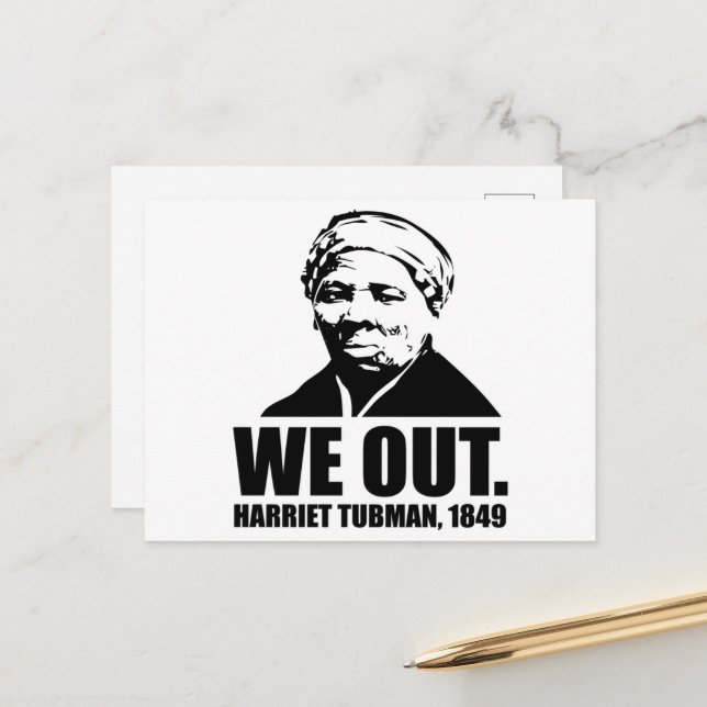 Cartão Postal Cartão-postal Out-Harriet Tubman (Frente/Verso In Situ)
