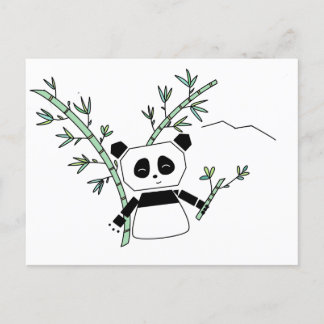 Cartão Postal Cartão-postal Panda