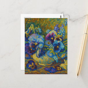 Cartão Postal Cartão-postal Pansy