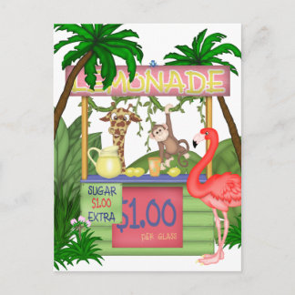 Cartão Postal Cartão-postal para a Lemonada Selvagem