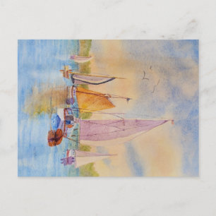 Cartão Postal Cartão-postal para a vela, Cartão-postal para a ve