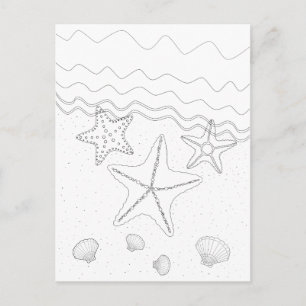 Cartão Postal Cartão-postal para adultos de Starfish