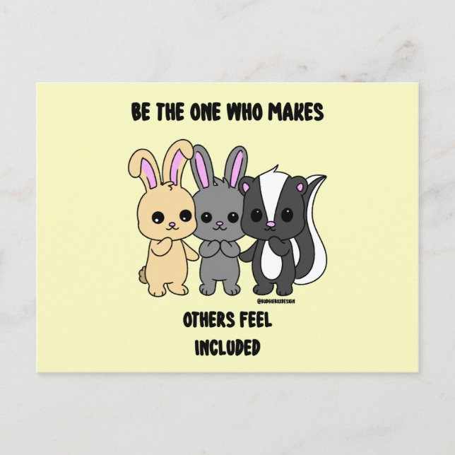 Cartão Postal Cartão-postal para animais de raça (Frente)