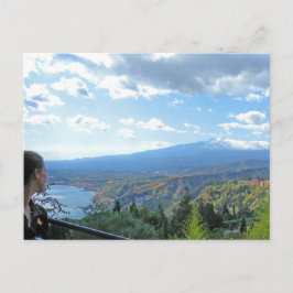 Cartão Postal Cartão-postal para exibição Etna