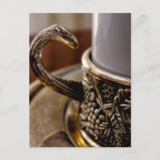 Cartão Postal Cartão-postal para fotografia Mug de Café Turco