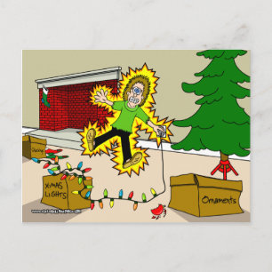 Cartão Postal Cartão-postal para lesões de Natal