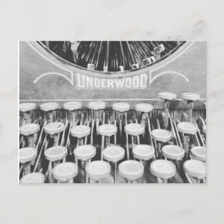 Cartão Postal Cartão-postal para máquinas de escrever antigas