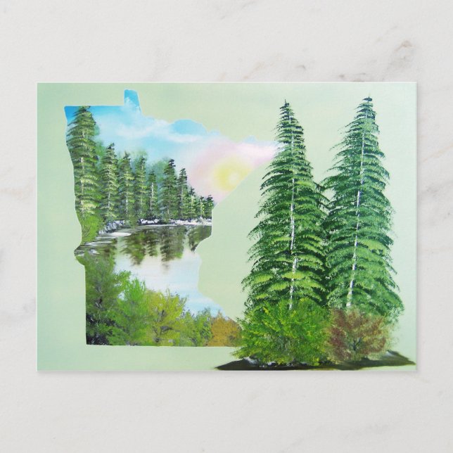 Cartão Postal Cartão-postal para Minnesota glorioso (Frente)