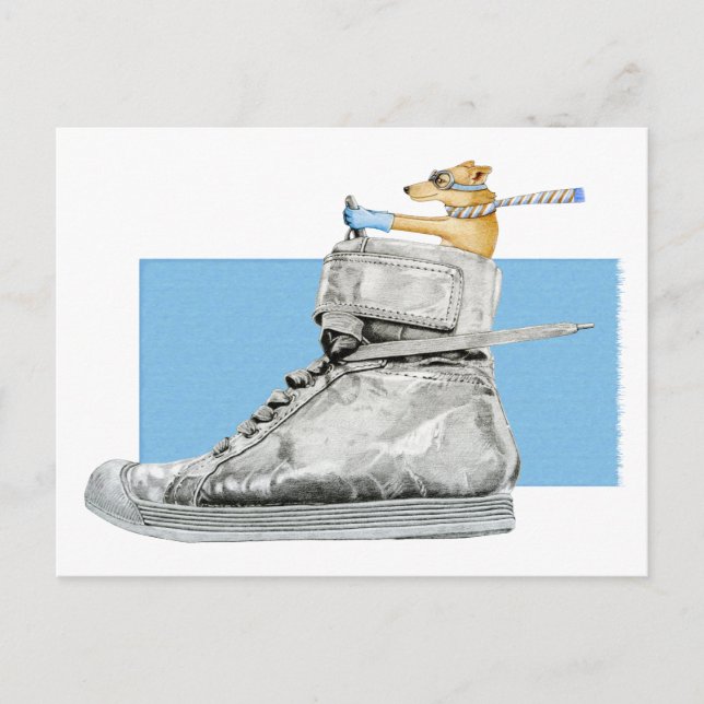 Cartão Postal Cartão-postal para o Calçado 2 (Frente)