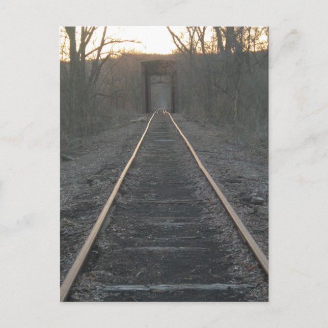 Cartão Postal Cartão-postal para o comboio (Frente)