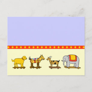 Cartão Postal Cartão-postal para os brinquedos de escombros de g