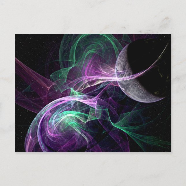 Cartão Postal Cartão-postal para os ventos solares (Frente)