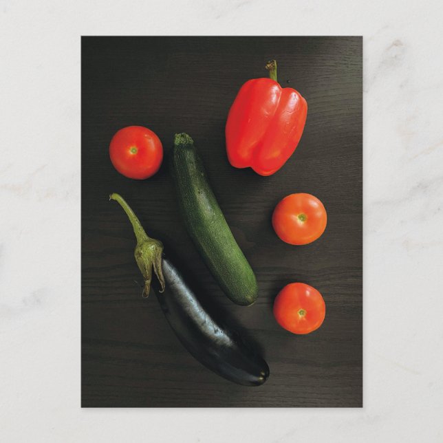 Cartão Postal Cartão-postal para produtos hortícolas (Frente)