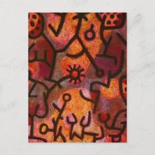 Cartão Postal Cartão-postal Paul Klee Flora di Roccia