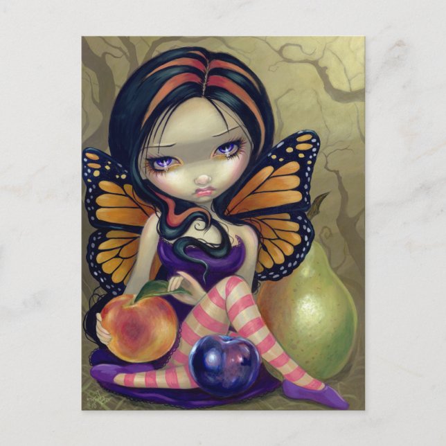 Cartão Postal Cartão-postal "Peach, Plum, Pear" (Frente)