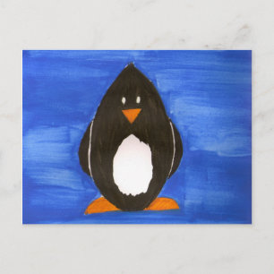 Cartão Postal Cartão-postal Penguin