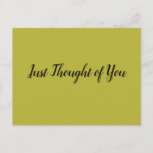 Cartão Postal Cartão-postal - Pensamento: Paz.