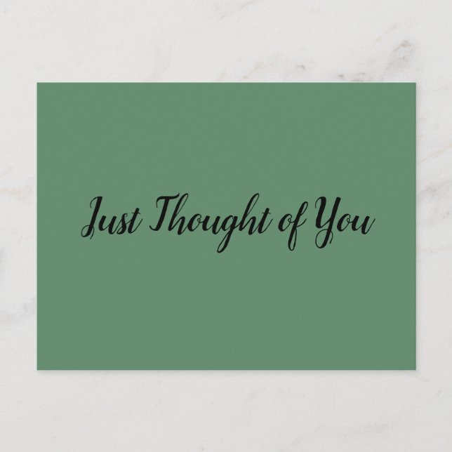 Cartão Postal Cartão-postal - Pensamento: Rezando pela sua força (Frente)