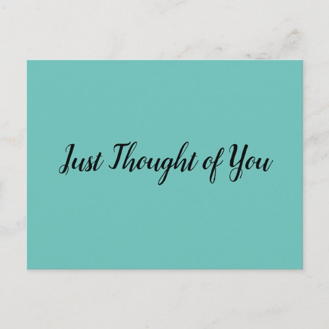 Cartão Postal Cartão-postal - Pensava: estou a aplausos-te! (Frente)