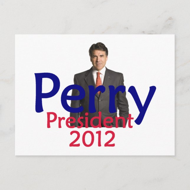 Cartão Postal Cartão-postal Perry 2012 (Frente)