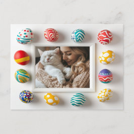 Cartão Postal Cartão-postal personalizado de bruxa Páscoa para o