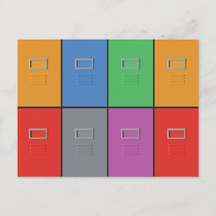 Cartão Postal Cartão-postal personalizado de Gabinetes de Arqui