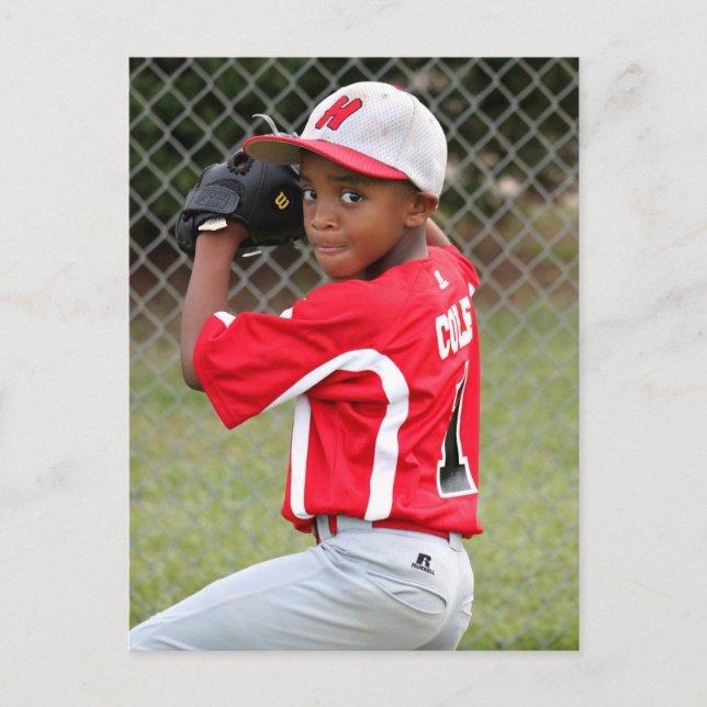 Cartão Postal Cartão-postal personalizado/imagem desportiva (Frente)