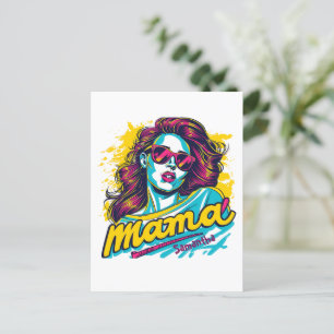Cartão Postal Cartão-postal Personalizado Retro Mama Pop Art (12