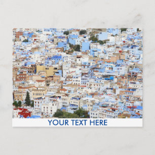 Cartão Postal Cartão-postal personalizável Chefchaouen, Marroc