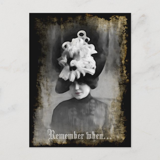 Cartão Postal Cartão-postal personalizável da abril (Frente)