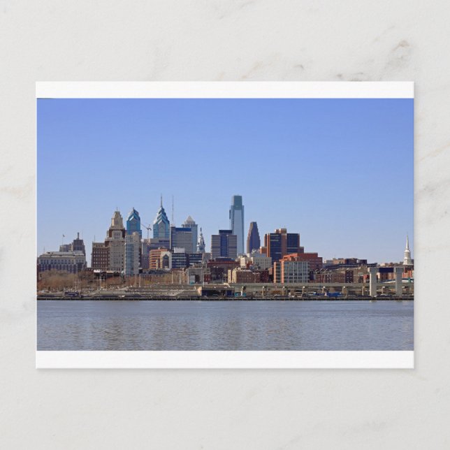 Cartão Postal Cartão-postal Philadelphia Skyline (Frente)