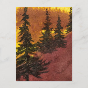 Cartão Postal Cartão-postal "Pines on the Ridge #1"