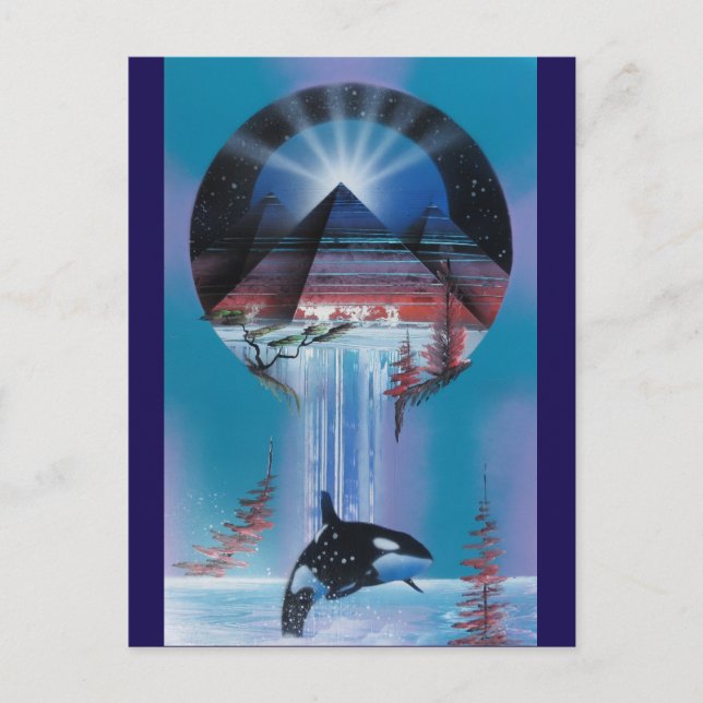 Cartão Postal Cartão-postal Pirâmide (Frente)