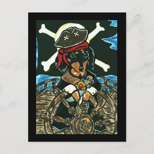 Cartão Postal Cartão-postal Pirata (Frente)