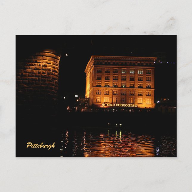 Cartão Postal Cartão-postal Pittsburgh - Grand Concurso (Frente)