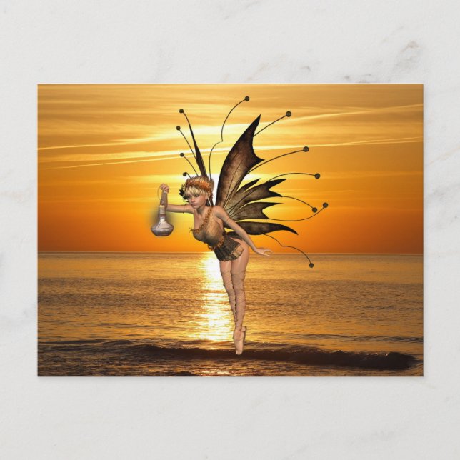 Cartão Postal Cartão-postal Pixie Lantern (Frente)