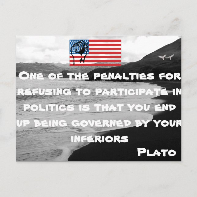 Cartão Postal Cartão-postal político (Frente)