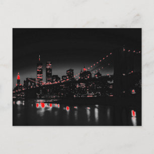 Cartão Postal Cartão-postal pop na Nova Iorque Skyline