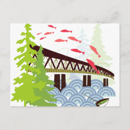 Cartão Postal Cartão-postal Portland da ponte velha Sellwood
