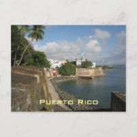 Cartão-postal Porto Rico