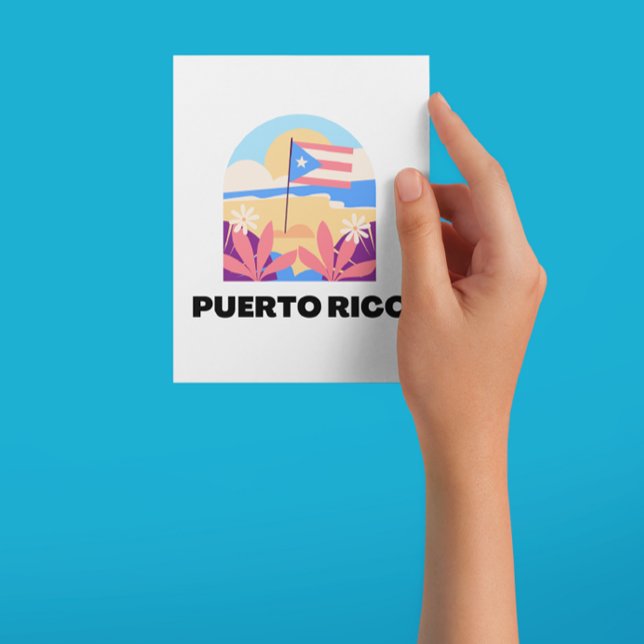 Cartão Postal Cartão-postal Porto Rico (puerto rico travel postcard)