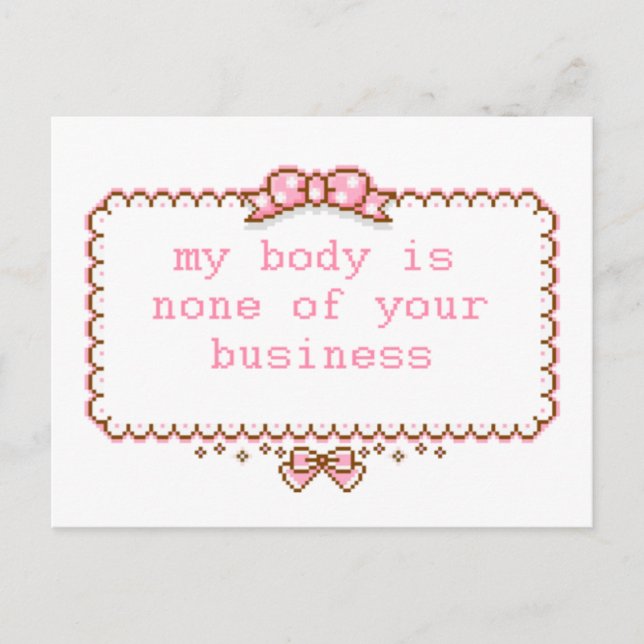 Cartão Postal Cartão-postal positivo Corpo (Frente)