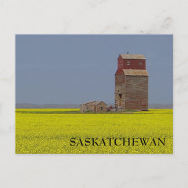 Cartão Postal Cartão-postal Prairie Elevator