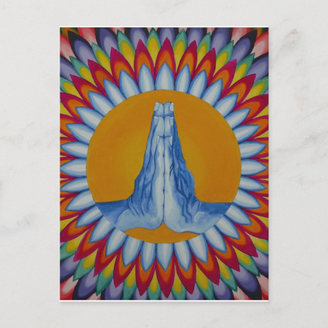 Cartão Postal Cartão-postal Prayer Mountain (Frente)